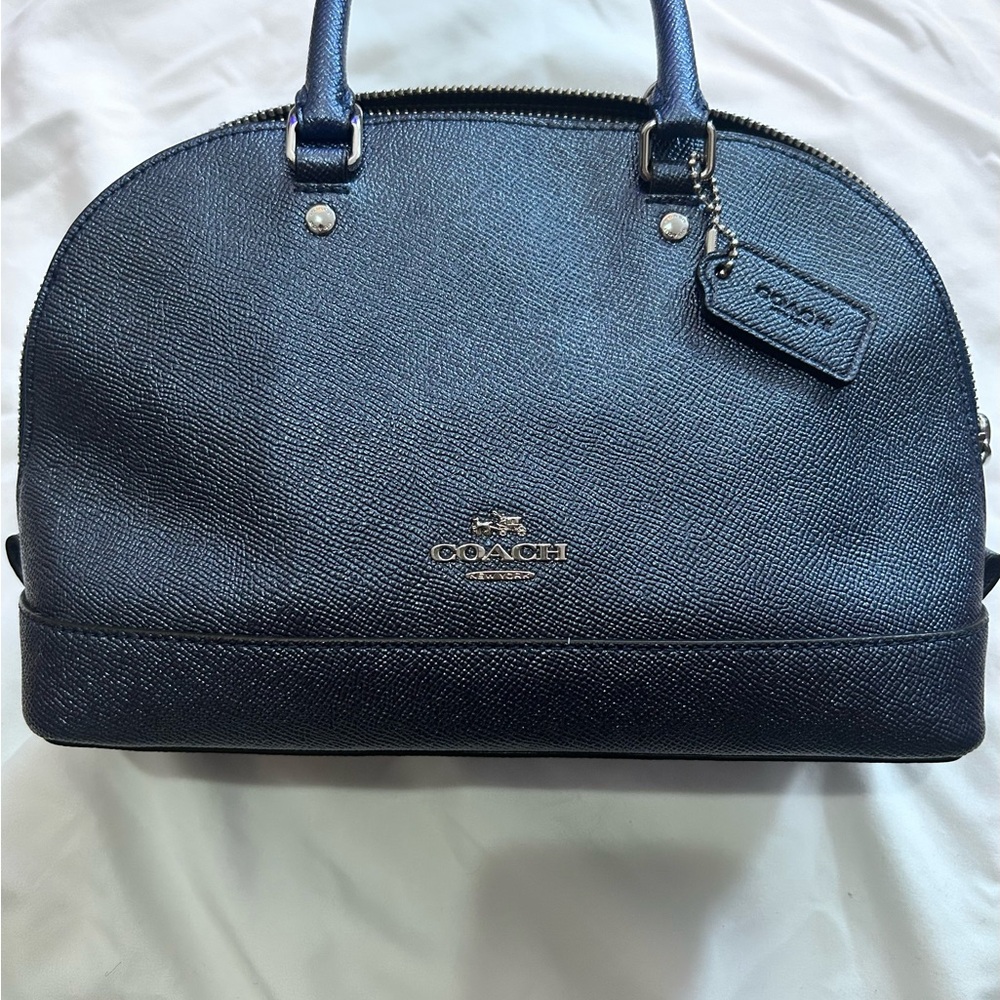 Coach Black Leather Handbag